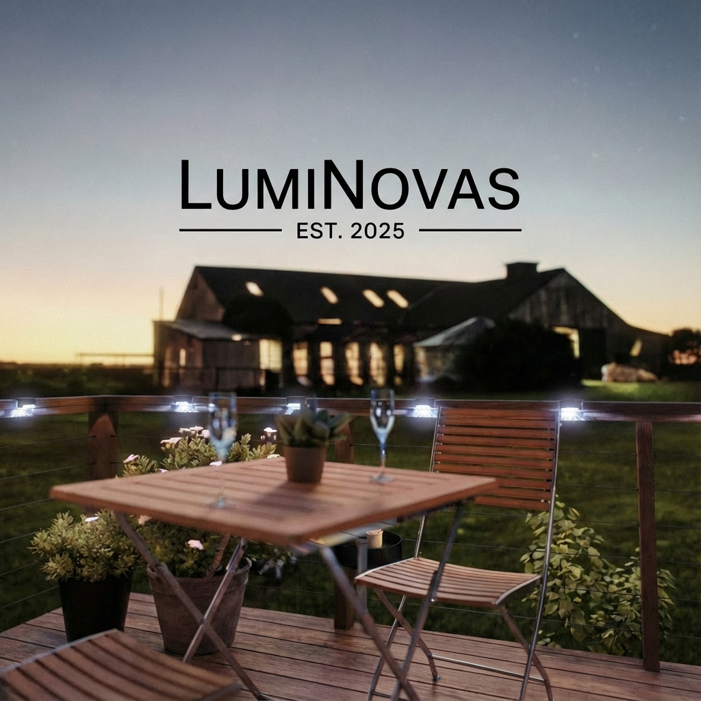 Terassi – aina hyvin valaistu